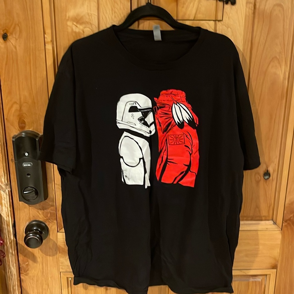 Men's XXL Native American indigenous Star Wars t-shirt